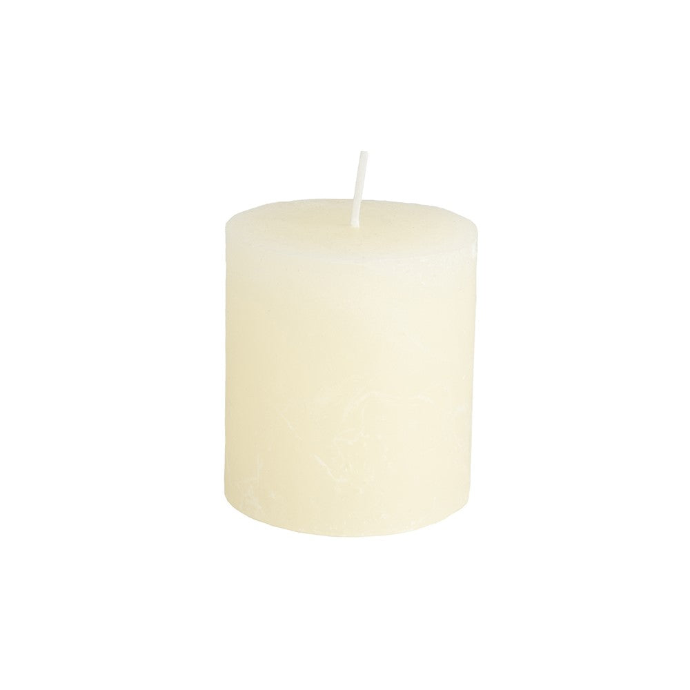 70x75mm ivory candle