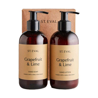 St Eval Grapefruit & Lime Hand Wash and Lotion Set