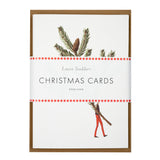 Laura Stoddart Spruce & Eucalyptus Christmas Cards (pack of 10)