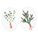 Laura Stoddart Spruce & Eucalyptus Christmas Gift Tags – Pack of 12