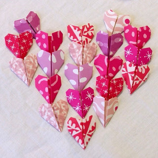 Origami Heart Bunting Kit