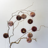 Christmas Fireplace Design Kit with Foliage, LED Lights & Candles