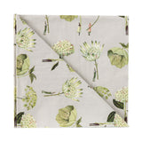 Laura Stoddart In Bloom Green Flowers Paper Napkins