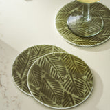 Alvescot Set of 4 Moss Green Coasters