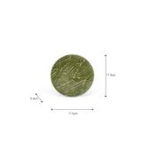 Alvescot Set of 4 Moss Green Coasters