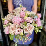 Blush Bloom Mother’s Day Bouquet – Chic, Feminine & Full of Love