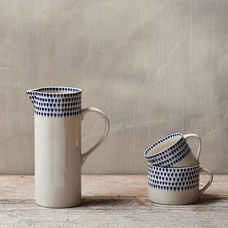 Indigo Drop Jug