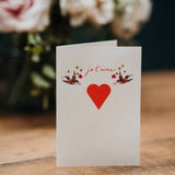 Je T'Aime Card