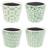 Old Style Dutch Pots Large in Green