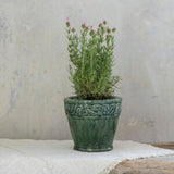 Ornate Green Planter (2 x Sizes)