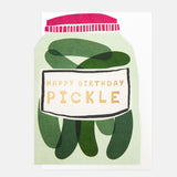 Happy Birthday Pickle Jar