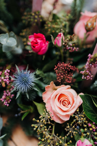 Love Actually Table Flowers