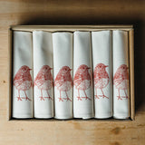 Lottie Day Robin Napkin Gift Set