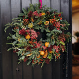 Winterberry Charm Luxury Christmas Wreath