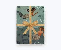 Rifle Paper Co Mermaid  Gift Wrap Roll