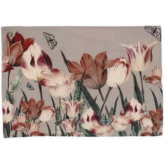 100% Cotton Kitchen Towel Lily Flowered Tulip