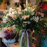The White Showstopper | Luxury Christmas Vase Arrangement