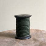 
Moult 6mm green velvet ribbon