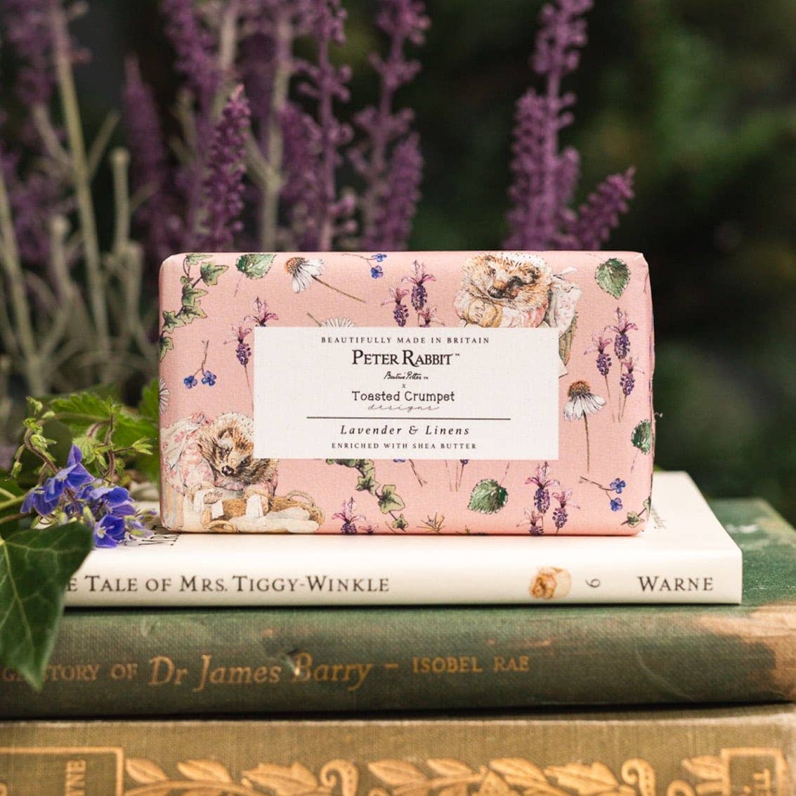 Toasted Crumpet Lavender and Linens soap bar