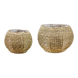 Norwick Seagrass Pumpkin Basket