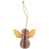 Dusky Pink Honeycomb Mini Angels