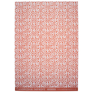 Cambridge Imprint - Gift Wrap Paper Dappled Red