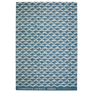 Cambridge Imprint - Gift Wrap Paper Wave Indigo