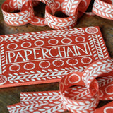 Eco-Friendly Paperchain Kit – 150 Patterned Strips (10 Metres, Made in England)