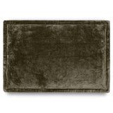 Pilani Velvet & Linen Cushion Cover - Moss