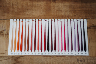 Ester & Erik Taper Candles -  Sample Cards
