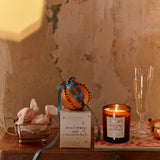 nostalgic blend of citrus and spice festive candle