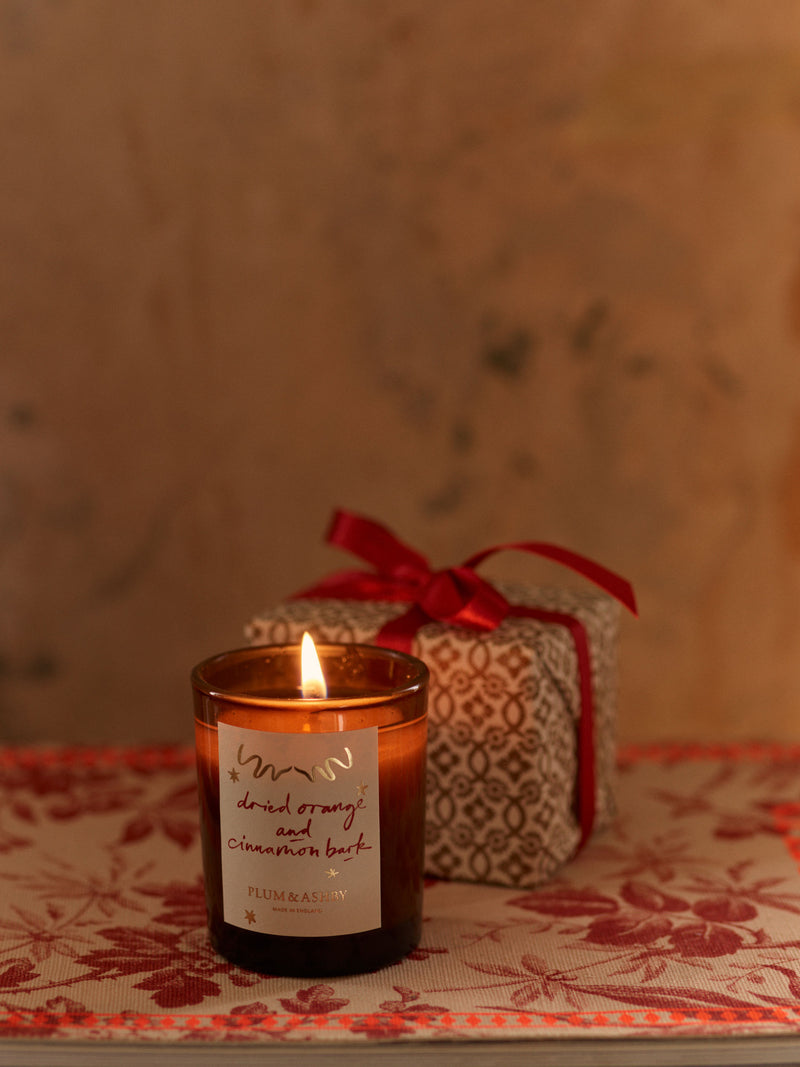 festive scents of citrus peels and shelled spices