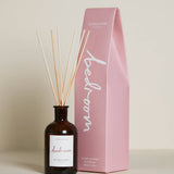 Plum & Ashby Bedroom Reed Diffuser Lavender & Amber luxury home fragrance for bedrooms and relaxing spaces.