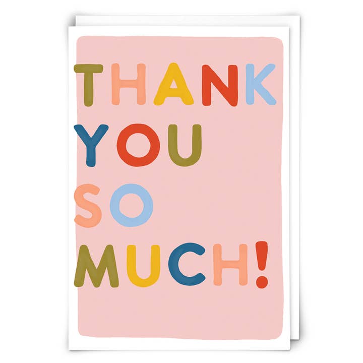 Thank You Greetings Card
