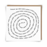 Thank you Very Much Greetings Card
