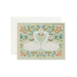 Two Swans Anniversary Card