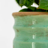 Samos Glazed Turquiose Vase