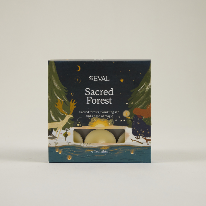 Sacred forests, twinkling sap and a dash of magic scented tealights