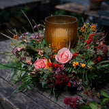 The Mulberry Lane Table Design & Hurricane Vase