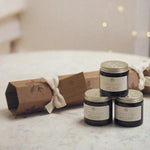 festive trio of soy candles — First Light, Half Light and Last Light
