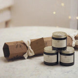 festive trio of soy candles — First Light, Half Light and Last Light
