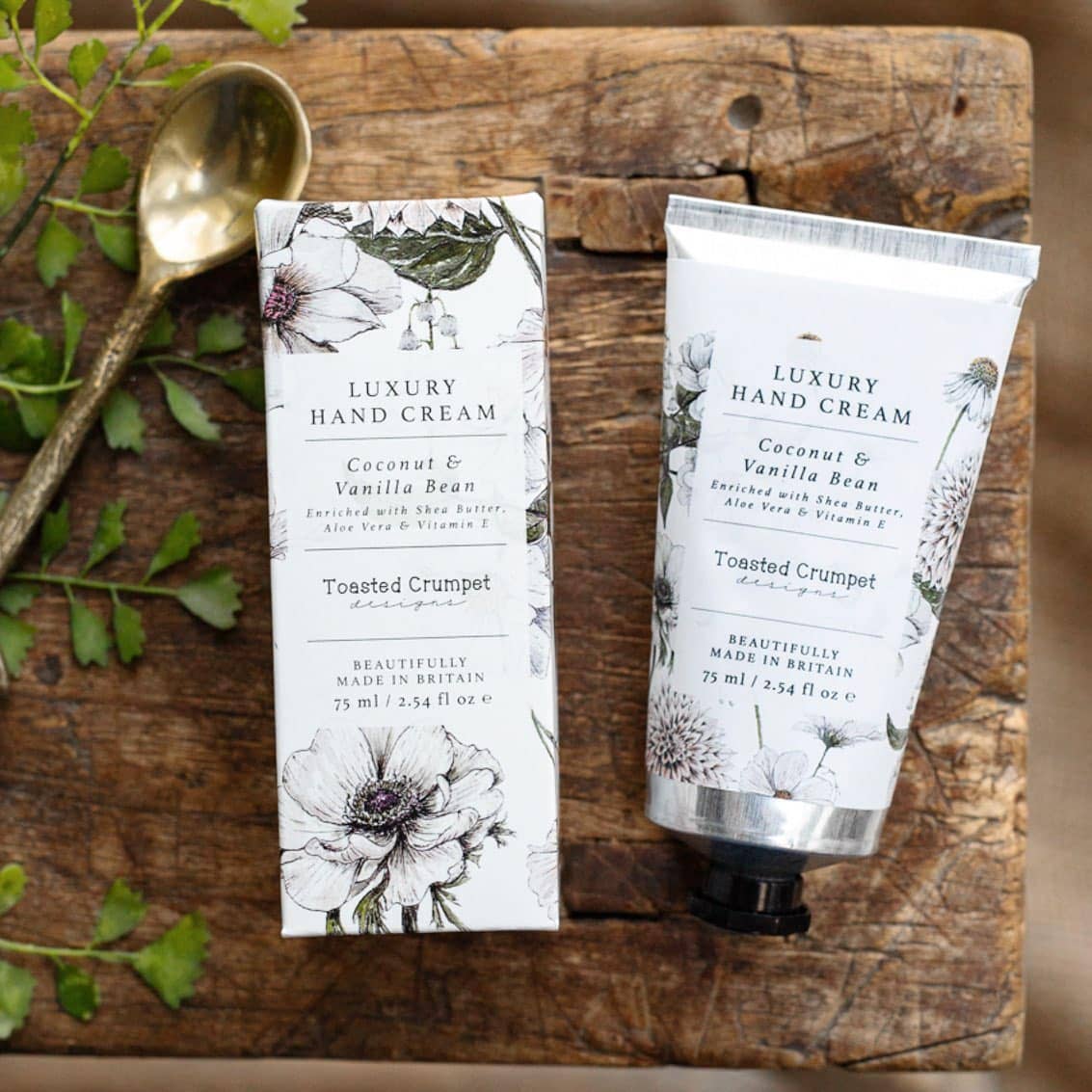 Luxury coconut and vanilla bean hand cream