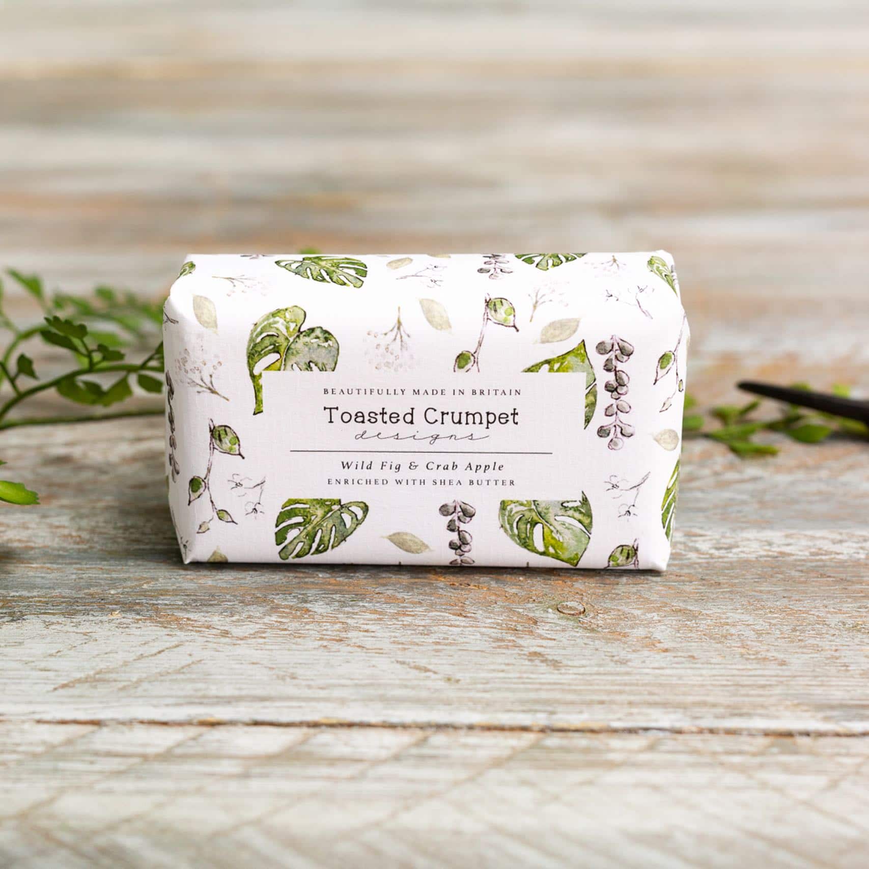 Wild Fig and Crab Apple soap enriched with shea butter
