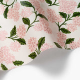 Pink Hydrangea Floral Wrapping Paper | Rifle Paper Co. – 3 Sheets