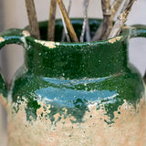 Green Terracotta Vase