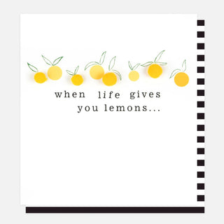 Pom Pom Lemons Everyday Card