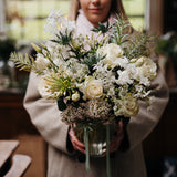 White Christmas – Festive Vase