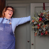 Rosehip & Pine Christmas Wreath Pre-Made or DIY Kit