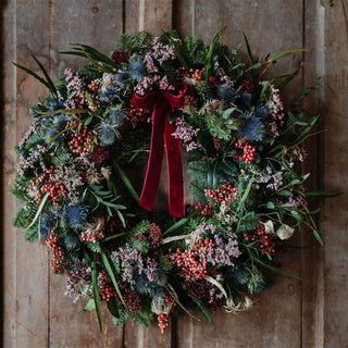 Christmas Door Wreath Workshop at The William Bray, Shere - Thursday, 7th December 2023
