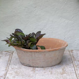Antiqued Redstone Dish Planter - various sizes